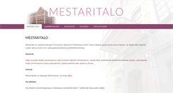 Desktop Screenshot of mestaritalo.com